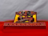 Image 10 of Deadpool Hand Crafted 3D Wooden Diorama Wall Décor