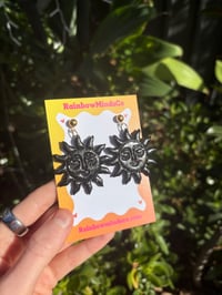 Image 4 of Sunshine beauty polymer clay earrings (3 colours) 