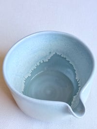 Image 3 of Blue Porcelain Matcha Bowl - Large