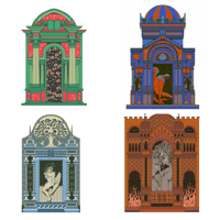 Image 1 of Peeking Angel Medium Prints