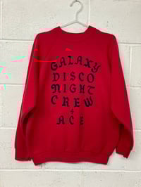 Image 1 of Galaxy Disco, red L(23"P2P, 26"S2H, 30"C2C) 