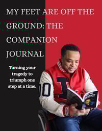 My Feet Are Off The Ground Companion Journal