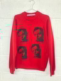 Image 1 of Mark E Smith, red M/L (20"P2P, 27"S2H, 31"C2C) 