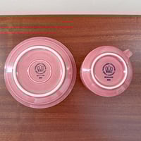Image 5 of Quistgaard Cordial Palet Pink Tea Cup Trio Set