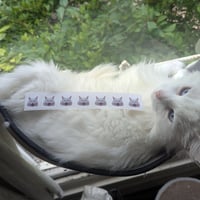 Image 1 of [hiss] sticker x 7 (extra small, no text)