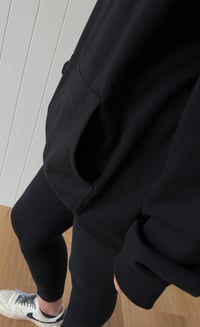 Image 3 of Dusty Lane Black Oversized Hoodie 