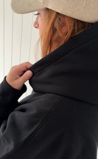 Image 4 of Dusty Lane Black Oversized Hoodie 