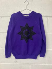 Image 1 of Blood & Fire, indigo M/L (20.5"P2P, 25"S2H, 29"C2C) 