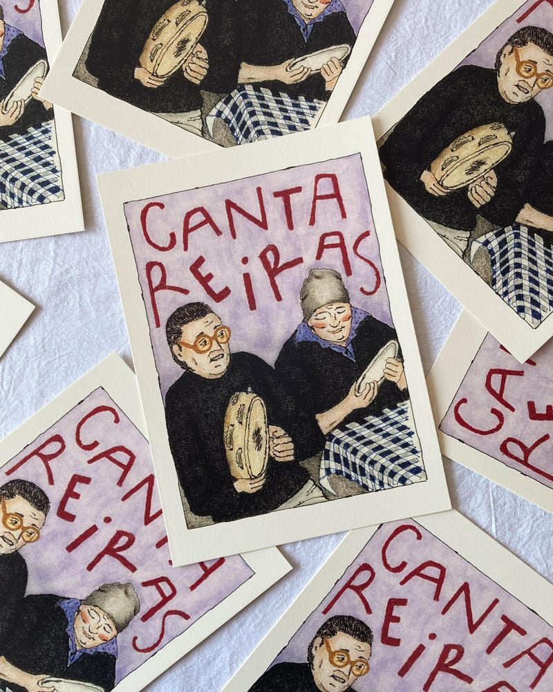 Image of CANTAREIRAS - Lámina A4