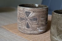 Image 1 of Cave art flower pots.