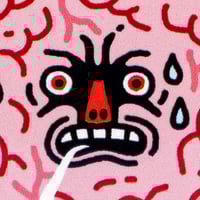 Image 2 of Brain Cramp! - Glossy sticker