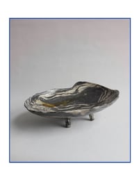 Nerikomi Four Footed Serving Platter