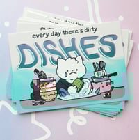 Image 1 of Neverending Dishes - Postcard