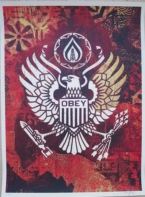 Shepard Fairey Obey Keep it Underground