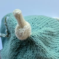 Image 3 of Black Isle Baby Beanie Hand Knitted 1-2 Years