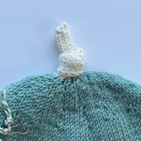 Image 4 of Black Isle Baby Beanie Hand Knitted 1-2 Years