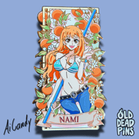Image 2 of Nami Tile Enamel Pin