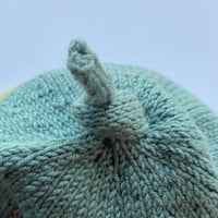 Image 7 of Black Isle Baby Beanie Hand Knitted 6-12 months