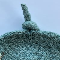 Image 8 of Black Isle Baby Beanie Hand Knitted 6-12 months
