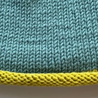 Image 9 of Black Isle Baby Beanie Hand Knitted 6-12 months