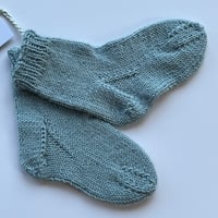 Image 4 of Black Isle Baby Socks Hand Knitted size 3-6 months