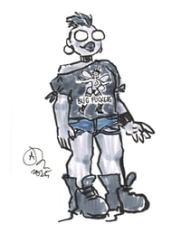 Image 3 of Peeks & Valleys pin-up zine