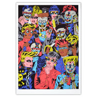 Image 1 of ROCK & ROBOTS - Giclee Print