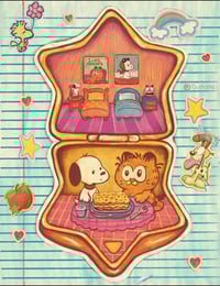 SNOOP AND GARF  PRINT 