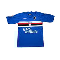 Image 2 of Sampdoria Home Shirt 2009 - 2010 (M) Cassano 99