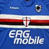 Image 3 of Sampdoria Home Shirt 2009 - 2010 (M) Cassano 99