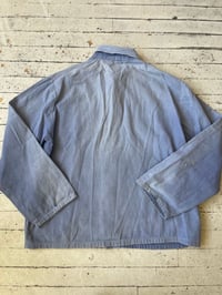 Image 4 of Faded Bleu de Travail European Chore Jacket Size S-M