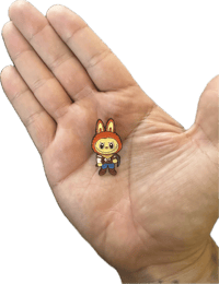 Image 2 of Labubu Sam Pin