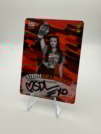 *10 QTY* PREMIUM METAL NUMBERED SIGNED TRADING CARD