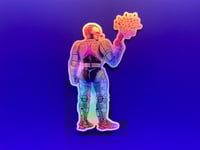 Image 2 of Rainbow Cop Holographic Sticker