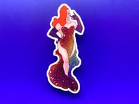 Image 2 of Jessica Rabbit - Glitter Rainbow Dress