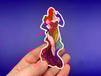 Image 3 of Jessica Rabbit - Glitter Rainbow Dress