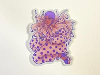 Image 3 of Retro Clown Roller Skater