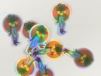 Image 1 of Garden Snake Medusa Sticker