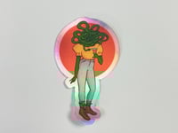 Image 3 of Garden Snake Medusa Sticker