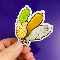 Image 1 of Dogs I Like Sticker - Kawaii Street Food