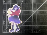 Image 3 of Skater Scout Sailor Saturn on Roller Skates Sticker