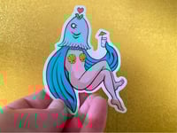 Image 1 of Reverse Mermaid - Waterproof Sticker
