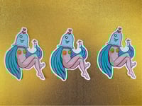 Image 2 of Reverse Mermaid - Waterproof Sticker