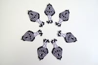 Image 4 of Spirit Board Planchette on Roller Skates - Vinyl Sticker