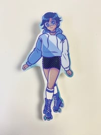 Image 4 of Sailor Moon Skater Scouts Inner Senshi Sticker Set
