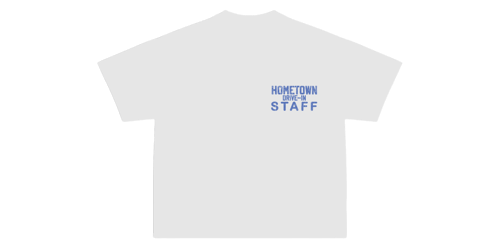 Image of Hometown Drive-In Tee (Blue)
