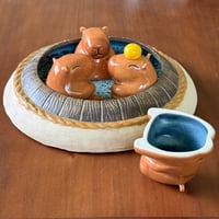 Image 3 of Capybara Onsen Set