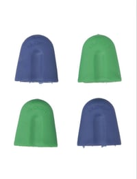 Image 1 of Needle Protectors for Circular Knitting Needles Clover Small Sizes 0 to 8 Set of 4 pcs
