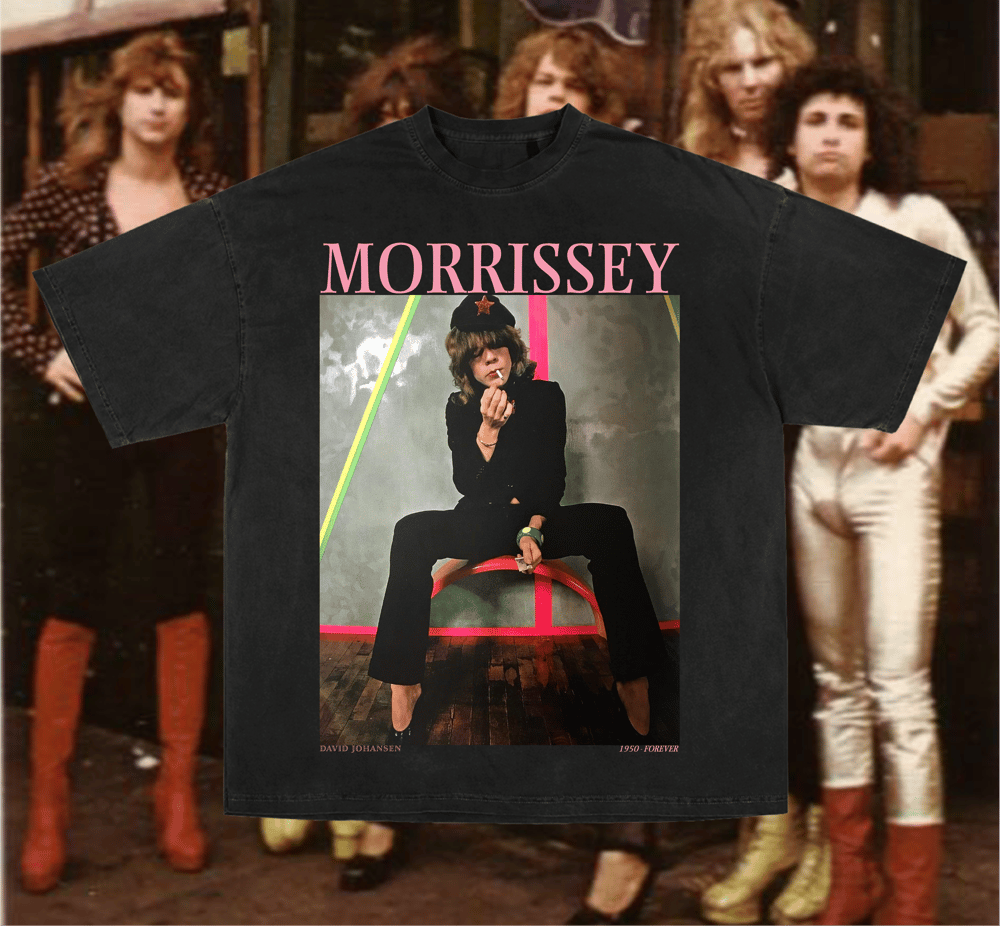 Morrissey x New York Dolls 2025 NYC Tour Shirt