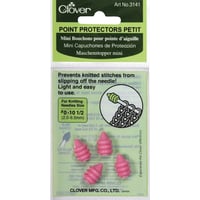 Image 2 of Needle Protectors for Knitting Needles Sizes 0 to 10.5 Set of 4 pcs #3141